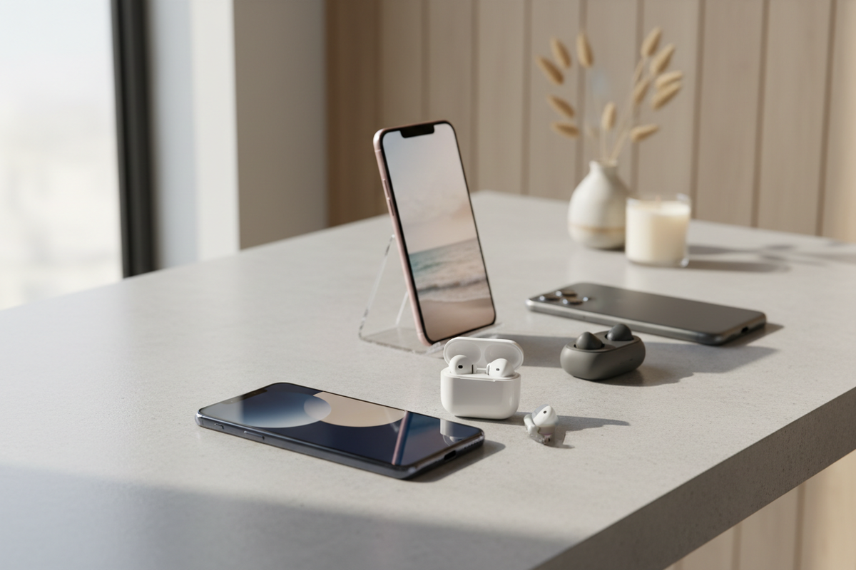 Hero Image - Flagship Smartphones & Earbuds